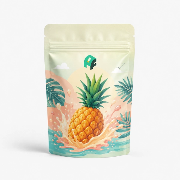 Custom Printed 8x10 x 4" Mylar Bags (1/4 Lb)